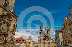 Prague old town square