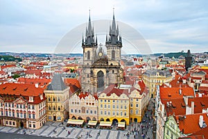 Prague Old Town Square Czech Republic