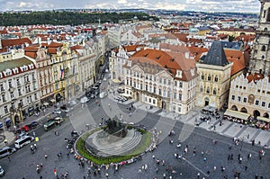 Prague Old town square, Tyn Cathedral