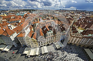 Prague Old town square, Tyn Cathedral