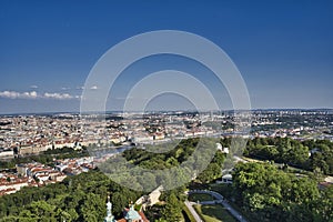 Prague Old Town And Vltava Rive