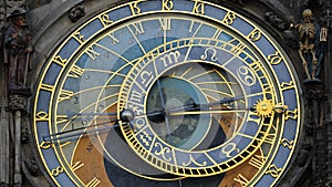 Prague orloj, astronomical clock, Praha, Czech republic