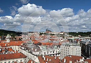 Prague - Panorama with Hradcany