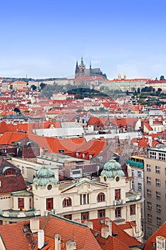 Prague panorama from Rathaus