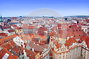 Prague panorama from Rathaus