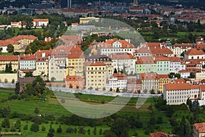 Prague - Panoramic with Hradcany and Lesser Town