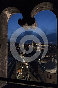 Prague from The Powder Tower