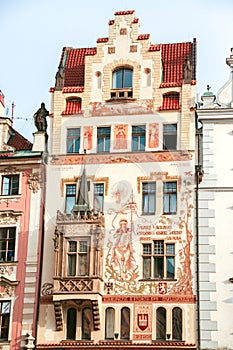 Prague`s baroque palace