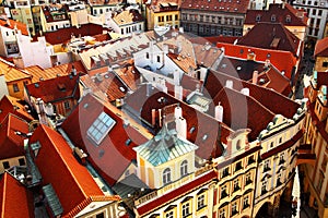 Prague's roofs