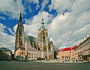 Prague-st.Vitus cathedral