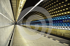 Prague subway