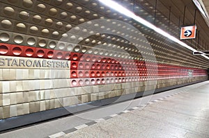 Prague underground, Czech Republich photo