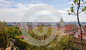 Prague. View of the city