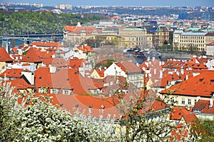 Prague - view from Petrin park