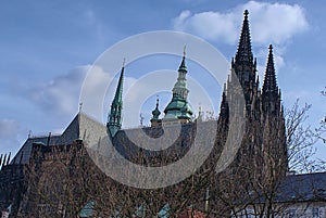 Prague Visit Tourist,  St. Saint Vitus Cathedral, Czech Republic