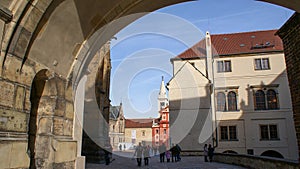 Prague Visit Tourist,  St. Saint Vitus Cathedral square, Czech Republic