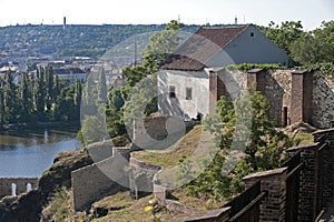 Prague - Vysehrad, ruins of the castle