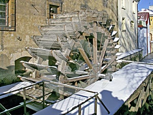 Praha - Kampa isle - mills wheel