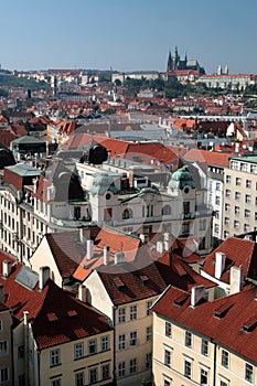 Praha - Prague, castle in the capital city of the Czech Republic photo