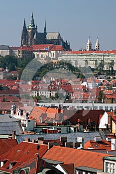 Praha - Prague, castle in the capital city of the Czech Republic photo