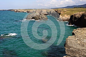 PRAIA AS CATEDRAIS . Spain photo