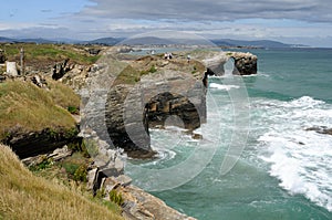 PRAIA AS CATEDRAIS SPAIN photo