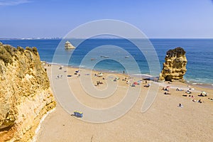 Praia da Dona Ana beach in Lagos, Algarve region, Portugal