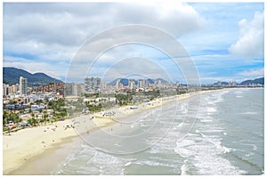 Praia da Enseada, Guaruja SP Brazil