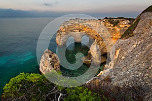 Praia da Mesquita/ Arco Natural, Algarve, Portugal photo