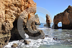 Praia da Piedade, Algarve, Portugal, Europe