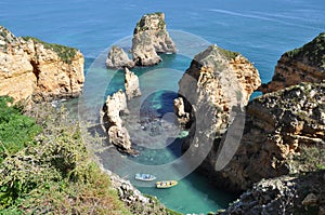 Praia da Piedade, Algarve, Portugal, Europe