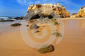 Praia da Rocha Beach, Portugal photo