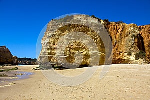 Praia da rocha beach,portugal-algarve photo