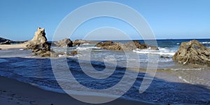 Praia da Samoqueira beach, Sines, Porto Covo, Alentejo Portugal