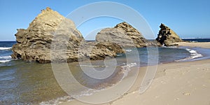 Praia da Samoqueira beach, Sines, Porto Covo, Portugal photo