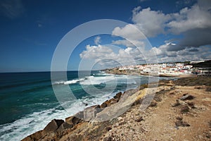 Praia das Macas Sintra Portugal photo