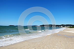 Praia de JurerÃª - FlorianÃ³polis, Santa Catarina - Brasil