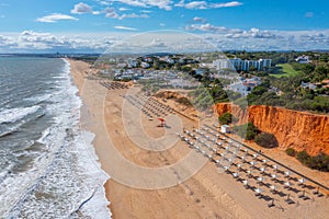 Praia de Vale do Lobo in Portugal