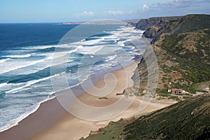 Praia do Cordoama in Portugal`s Algarve photo