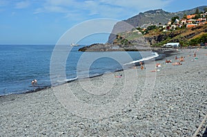 Praia Formosa shingle beach