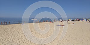 Praia Monte Gordo beach, Algarve, Portugal