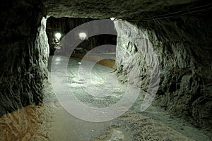 Praid underground salt mine, Romania