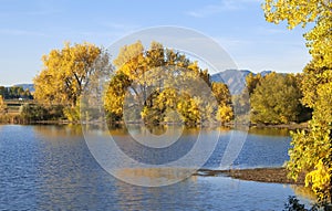 Prairie Lake in Autumn