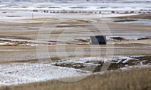 Prairie Landscape in winter