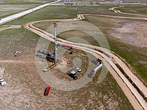 Prairie Precision: A Close-Up of Colorado\'s Oil Drilling Marvel