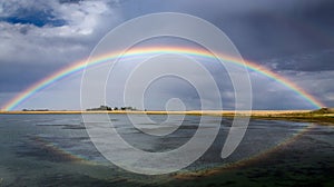 Prairie Rainbow in Saskatchewan