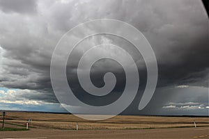 Prairie thunderstorm