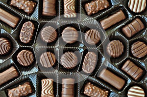 Praline chocolates