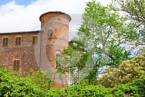 The beautiful castle of Pralormo dating back to the early 1200s