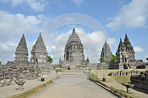 Prambanan is the largest and grandest Hindu temple ever built in ancient Java